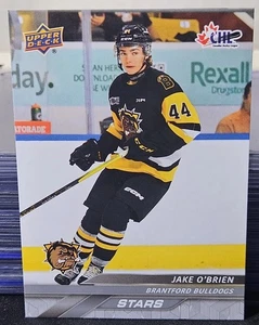 24-25 Upper Deck CHL Jake O'Brien SP Stars 🚨🚨🚨 Seattle Kraken - Picture 1 of 2