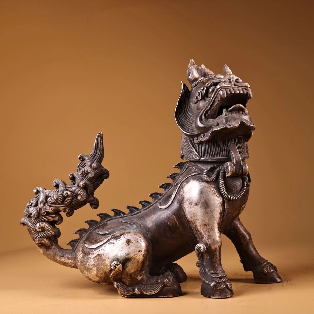 麒麟在中国风雕像、雕像| eBay