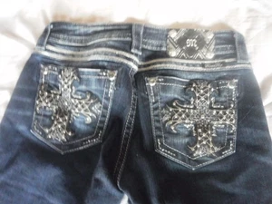 Miss Me Womens Size 27 Jean Shorts Pre Owned - Picture 1 of 7
