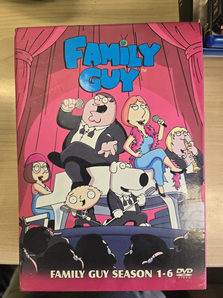 Family Guy Season DVD Box Set Lot  - Complete Volumes 1-6 (1,2,3,4,5,6) - Image 1 of 1