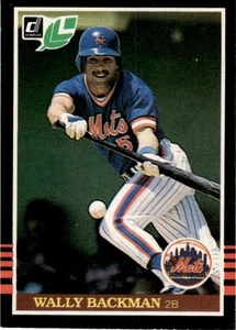 1985 Leaf Wally Backman New York Mets #79 - Picture 1 of 2