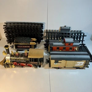 Vintage Gold Rush Express G-Scale Train Set By New Bright No. 186 Untested - Picture 1 of 16