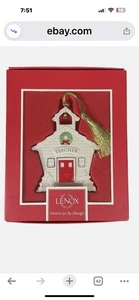 Lenox "For My Teacher" Weihnachtsschmuck Schulhaus Design Porzellan 3,5" - Bild 1 von 2