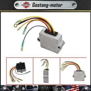 Regulador de voltaje rectificador para fueraborda Mercury Mariner 6 cables 815279-3 883072T - Imagen 1 de 8