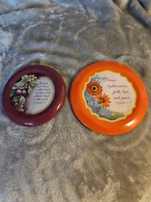 2 Abbey Press Woman Of Faith Coasters Foto 1 de 4