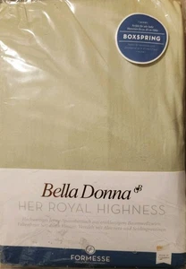 FORMESSE BELLA DONNA Spannbettlaken Jersey Spannbetttuch Baumwolle Bettlaken - Bild 1 von 2