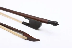 Cello Bow Baroque Style Brazilwood ebony frog High Quality Natural horse Hair - Picture 1 of 5