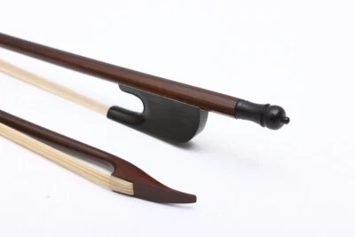 Cello Bow Baroque Style Brazilwood ebony frog High Quality Natural horse Hair - Image 1 of 4