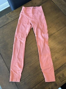 lululemon leggings girls Peach Size 2 - Picture 1 of 8