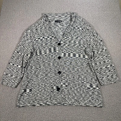Willi Smith Cardigan Sweater Womens XL Button Up Long Sleeve Lightweight Knit - Image 1 of 4