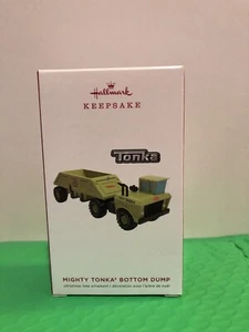 Adorno Hallmark Keepsake - Mighty Tonka volteo inferior - Fecha 2019 - Nuevo en caja - Imagen 1 de 4