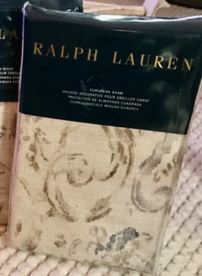 DIFÍCIL DE ENCONTRAR RALPH LAUREN CORSO CAMPANIA FLORAL EURO FARSA (1) Foto 1 de 4