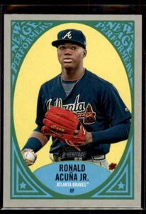 2019 Topps Heritage New Age Performers Ronald Acuña Jr. #NAP-17 Atlanta Braves - Picture 1 of 2