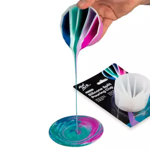 Silicone Split Pouring Cup Mont Marte Premium Pouring Paint Tool Accessory - Picture 1 of 7