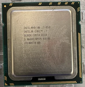 Genuine Intel Core i7-950 3.06GHz Quad-Core LGA 1366 X58 (BX80601950) Processor - Picture 1 of 2