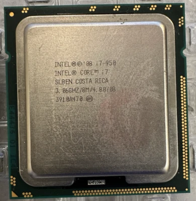 Genuine Intel Core i7-950 3.06GHz Quad-Core LGA 1366 X58 (BX80601950) Processor - Image 1 of 2