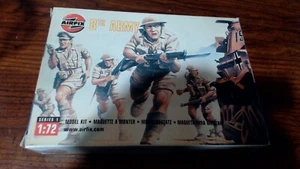 AIRFIX 1:72 8° ESERCITO SERIE 1 FIGURINE PLASTICA NUOVE CON SCATOLA - Foto 1 di 2