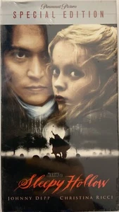Sleepy Hollow 2000 Sealed VHS Johnny Depp VHS - Picture 1 of 12