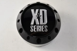 XD Series Glossy Black Center Cap Hub Cap 5/6 Lug 464K106GB - Picture 1 of 4