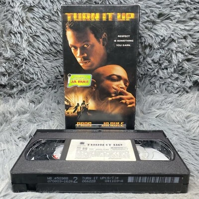 Turn It Up VHS Tape 2001 Ja Rule Lauryn Hill Pras Michel Gangster Thug Movie - Image 1 of 4