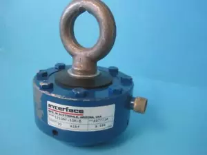 INTERFACE 1200 STANDARD PRECISION LOW PROFILE CELL 1210AF-10K-B 10.000 LBS #1 - Bild 1 von 12