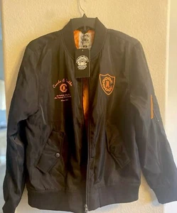 Crooks And Castle Medusa Head Bomber Jacket L - Picture 1 of 8