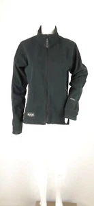 Scott Jacket womens medium black ski active hiking midweight zip front fleece - Picture 1 of 12