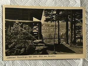 AK Finsterbergen Blick vom Hainfelsen ca 1955 -gelaufen - Bild 1 von 2