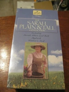 The Sarah, Plain and Tall Collection  (VHS, 1999) 3-Tape Box Set NEW - Picture 1 of 3