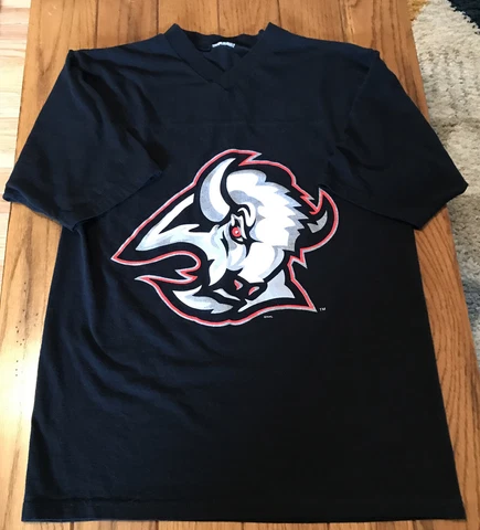 Vintage Rare Buffalo Sabres NHL Dominic Hasek Sport Attack T shirt See Photos Cover