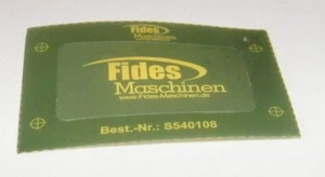 Beizgerät / Signiergerät Langzeitschablone DIN A7 105x74mm Außenmaß gerahmt - Bild 1 von 1