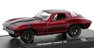 CHEVROLET Corvette 427 - Flowmaster - 1966 - redmetallic - M2 1:64 - Bild 1 von 6