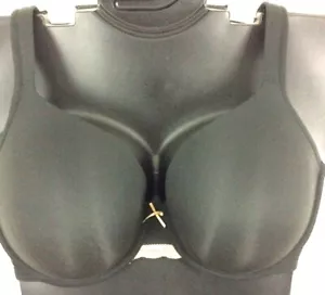 Lightly Lined Full Coverage Bra BLACK Cacique Lane Bryant Soft NWOT New - Picture 1 of 12