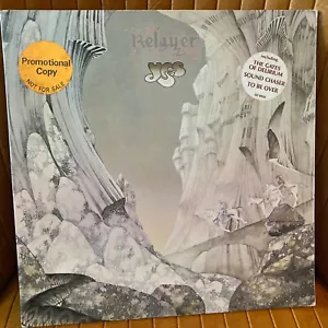 YES RELAYER PROMO GATEFOLD FIRST PRESS VINYL LP RECORD ALBUM PLAY TESTED 1974 ! - Picture 1 of 9