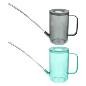 2 Sets Stainless Steel Watering Can Cans for Outdoor Plants Indoor - Picture 1 of 12