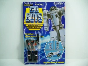 K22i05432 CRASHER SIN USAR COMO NUEVO EN TARJETA SELLADA GOBOTS 1984 DE COLECCIÓN TONKA ORIGINAL - Imagen 1 de 12