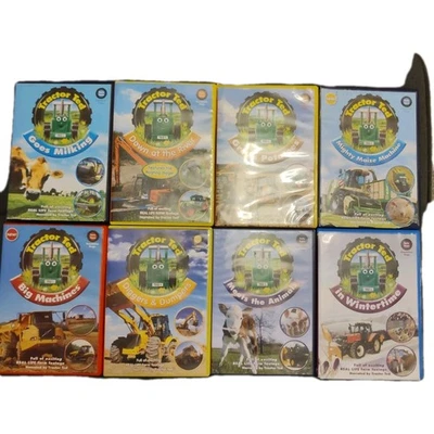 Tractor Ted x8 Children's Educational DVD Bundle Animals Potatoes Machines - Image 1 of 4