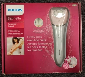 Philips Satinelle Advanced Wet & Dry Epilator Hair Removal BRE625, Used, N2 - Picture 1 of 4