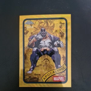 Topps Chrome Marvel 2025 Apocalypse - Numbered 20/50 Gold - Picture 1 of 7