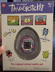 Tamagotchi Original Gen 1 Púrpura Mármol Mascota Virtual Nuevo En Caja Ban Dai - Imagen 1 de 5