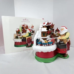 Hallmark Keepsake SANTA'S MAGIC TRAIN Tabletop Decoration TESTED WORKS 2019 - Picture 1 of 23