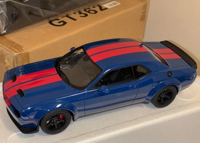 GT Spirit Dodge Challenger Super Stock, 1 de 999 piezas, 1/18 nuevo (GT 362) Foto 1 de 4
