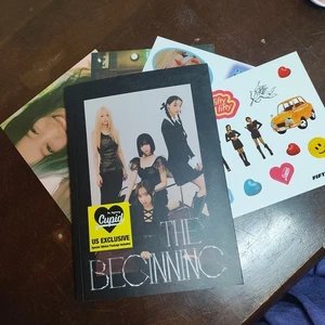 FIFTY FIFTY The Beginning: Cupid BLACK VER. (CD) US EXCLUSIVE Stickers And Book - Picture 1 of 7