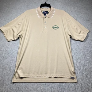 Canton Central Catholic Crusaders Poloshirt Herren XL hellbraun Ohio High School - Bild 1 von 9