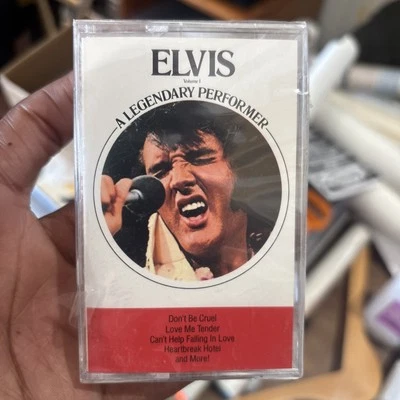 Elvis A Legendary Performer Volume 1 Cassette Elvis Presley RCA CAK-2705 SEALED - Image 1 of 4