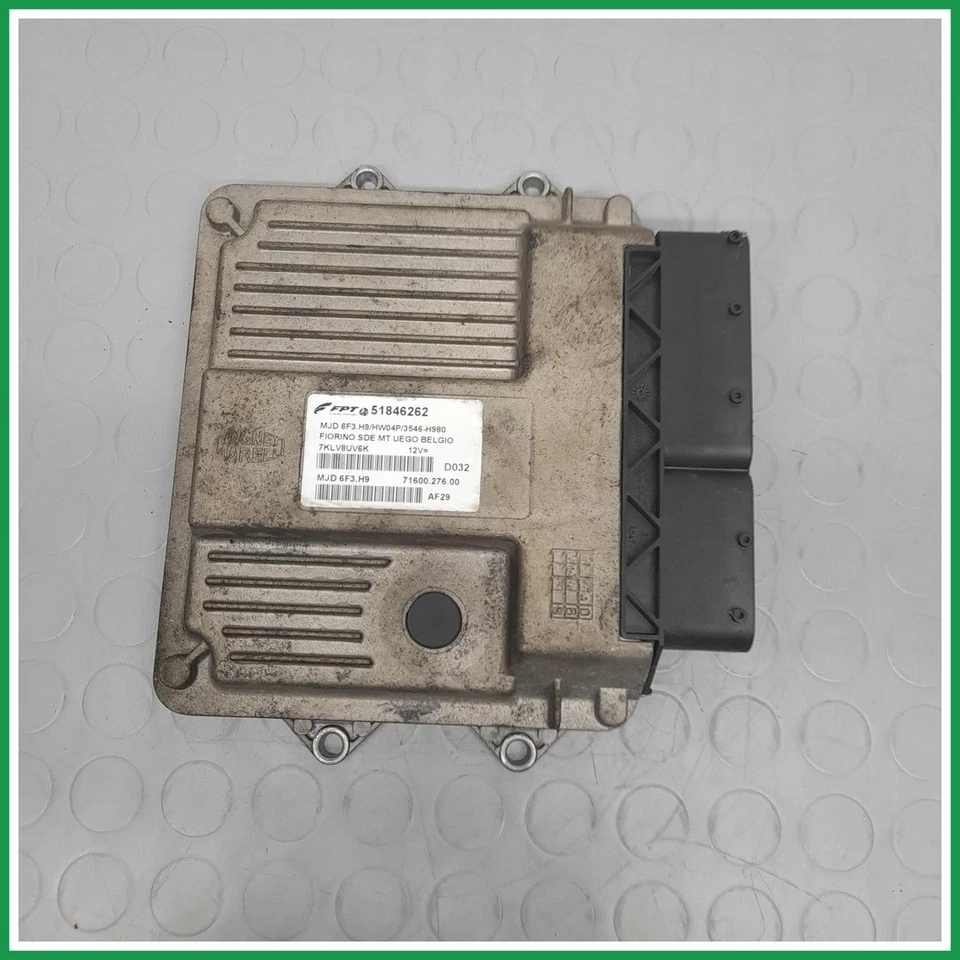 Centralina Iniezione Magneti Marelli MJD6F3.H9 Fiat Qubo 51846262 2008 2016   - Immagine 1 di 4
