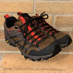 Merrell Grandeur Zapatos Para Hombre 9.5 Marrón Rojo Caminata Exterior Transpirable - Imagen 1 de 9