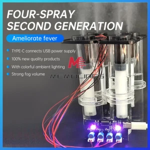 Type-C Humidifier DIY Kits Ultrasonic Mist Maker Atomizing Module 4 Way Atomizer - Picture 1 of 20