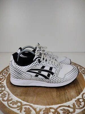 Zapato Deportivo Asics Tiger Gel-Saga Mujer Talla 10 1192A112 Blanco Negro Lunares Foto 1 de 4