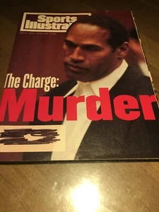 Sports Illustrated OJ Simpson The Charge: Murder 27. Juni 1994. Top Zustand - Bild 1 von 6